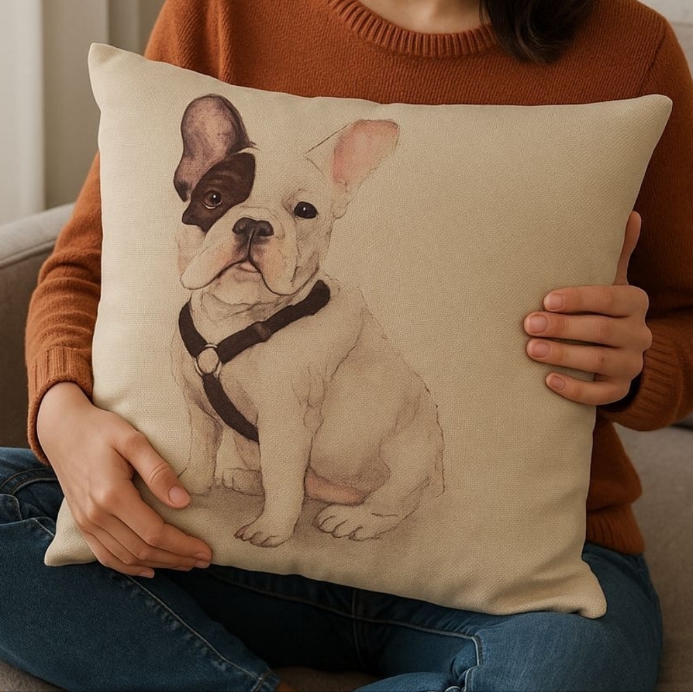 💓 New 17" Adorable DOG Pillow Case Cover